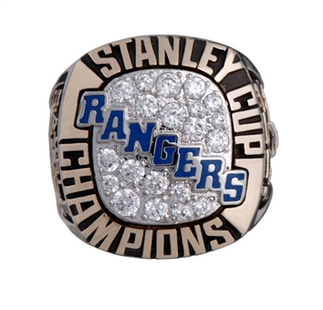 1994 NY Rangers Stanley Cup Championship Salesmans Sample Ring